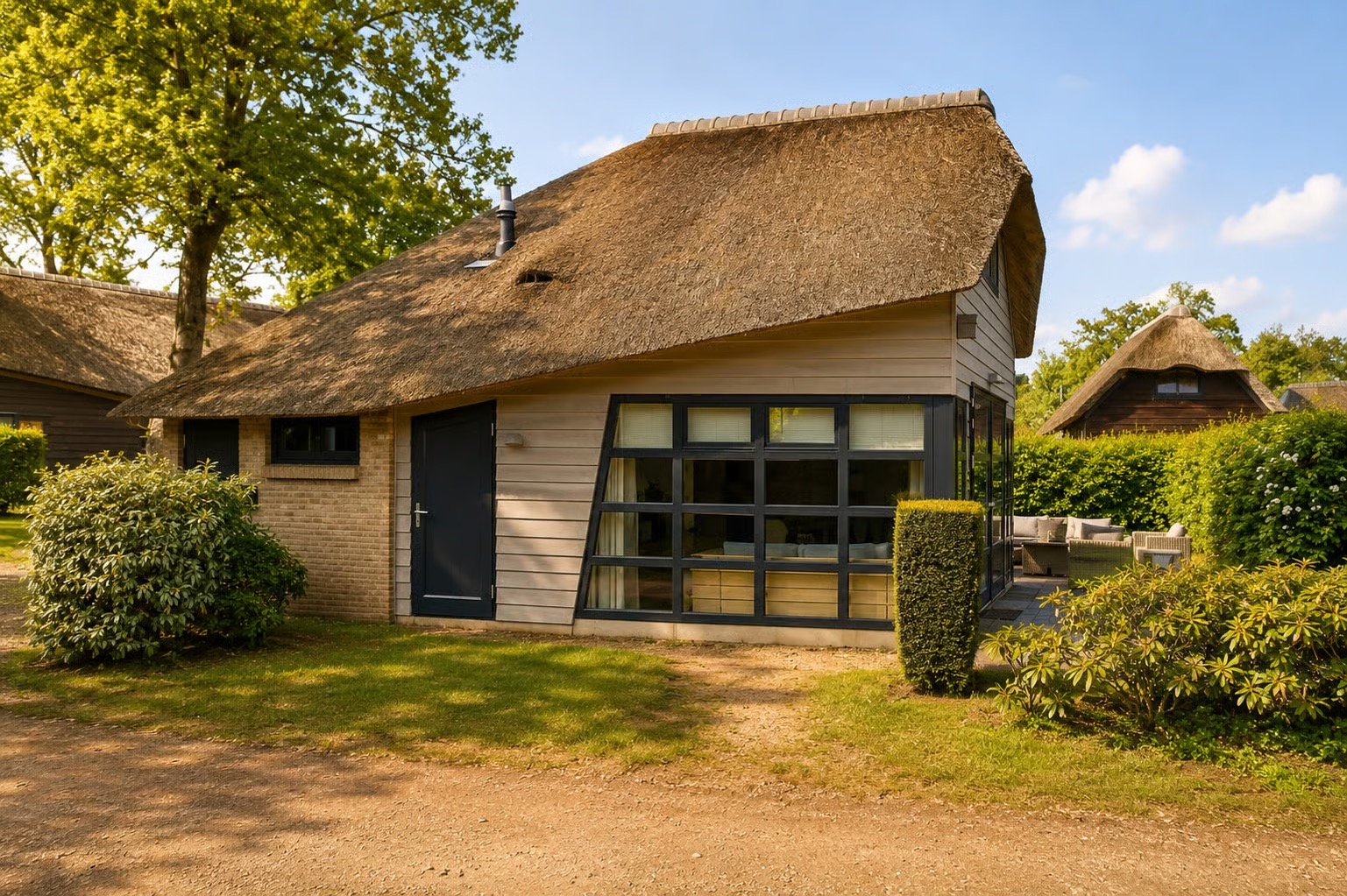 Charmant vakantiehuis met rieten dak in Schoorl – Noord-Holland, vlak bij de Noordzee foto 5